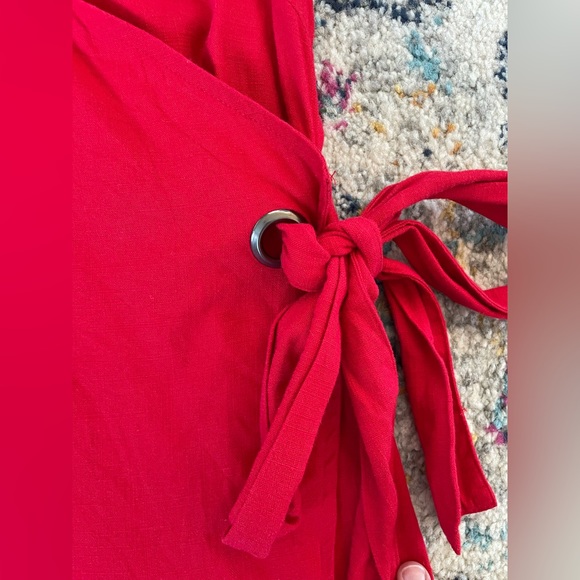 THML woven wrap dress - Picture 3 of 3